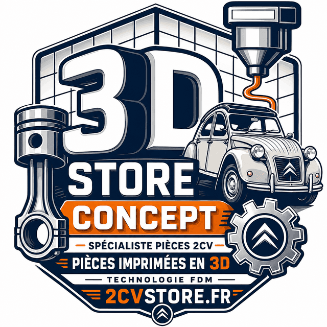 2CV Store — Pièces 3D pour Citroën 2CV